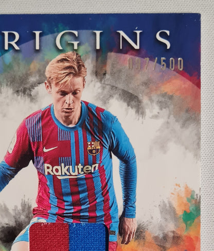Frenkie de Jong - 2021/22 Panini Chronicles Origins La liga Soccer FC Barcelona #85