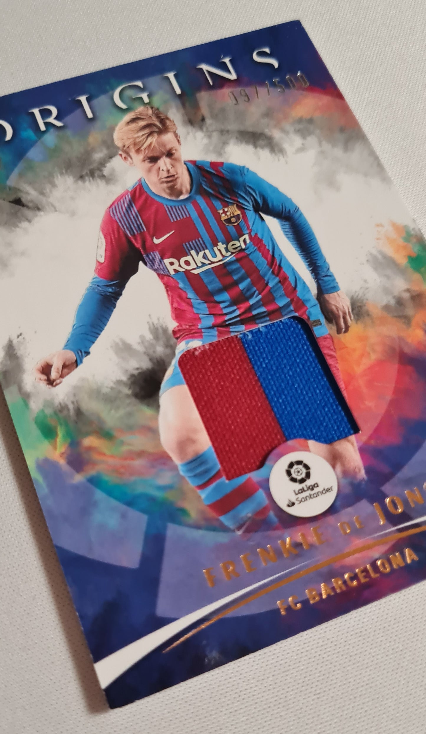 Frenkie de Jong - 2021/22 Panini Chronicles Origins La liga Soccer FC Barcelona #85