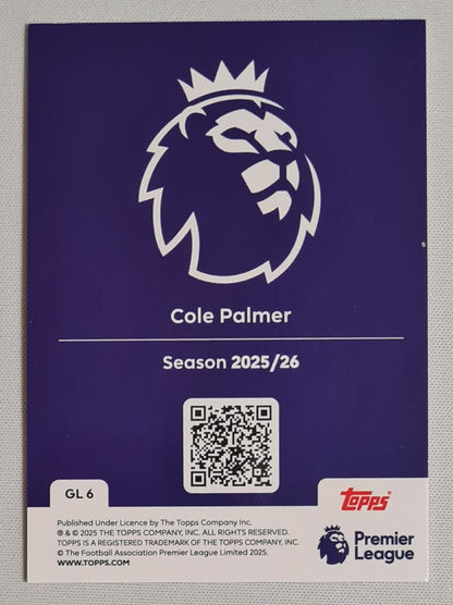 Cole Palmer - 2025 Topps Premier League Football GOLD LION Chelsea #GL-6