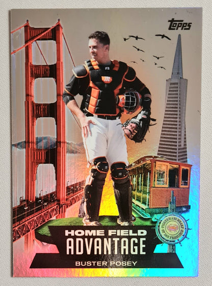 Buster Posey - 2022 Topps Baseball MLB Giants HOME FIELD ADVANTAGE #HA-9