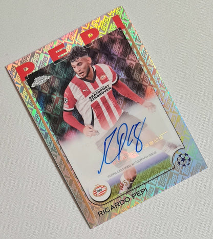 Ricardo Pepi - 2025 Topps Chrome PSV Eindhoven (CL) #CA-PE /Auto
