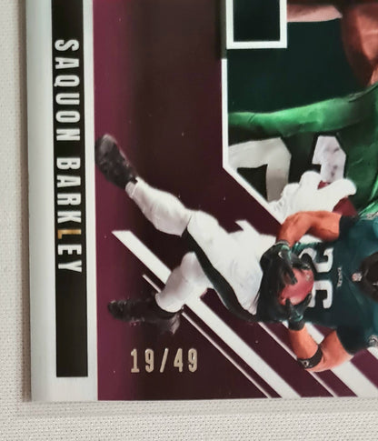 Saquon Barkley - 2025 Panini Donruss Elite Football NFL Eagles SPELLBOUND L #5 /49