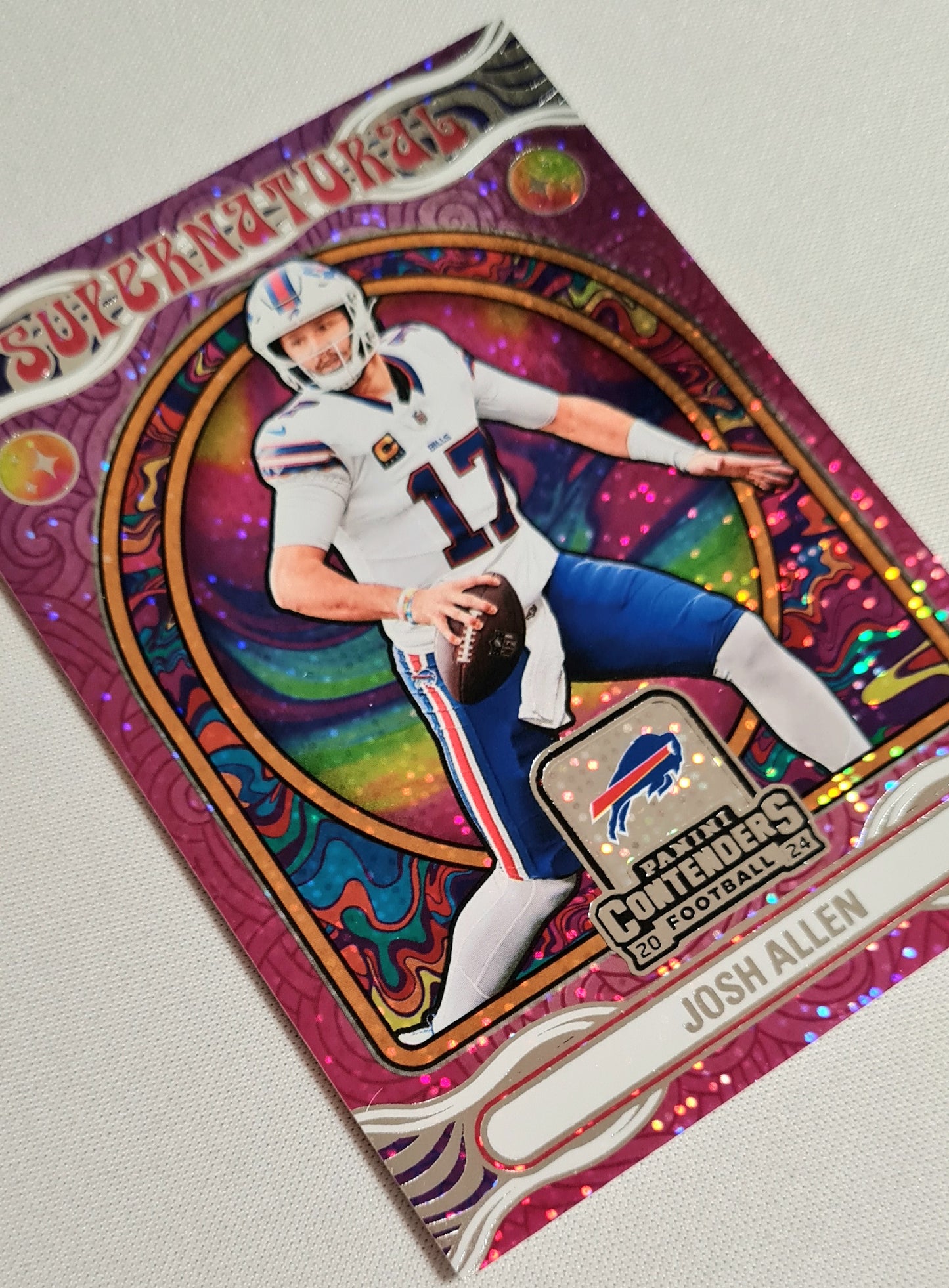 Josh Allen - 2024 Panini Contender Football NFL Buffalo Bills SUPERNATURAL #5