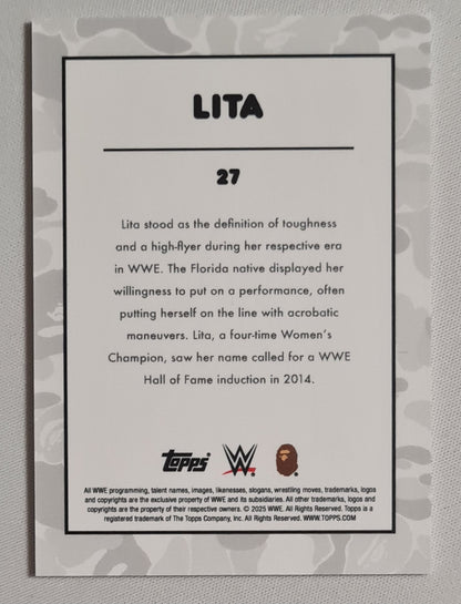 Lita - 2025 Topps WWE Wrestling #27 /99
