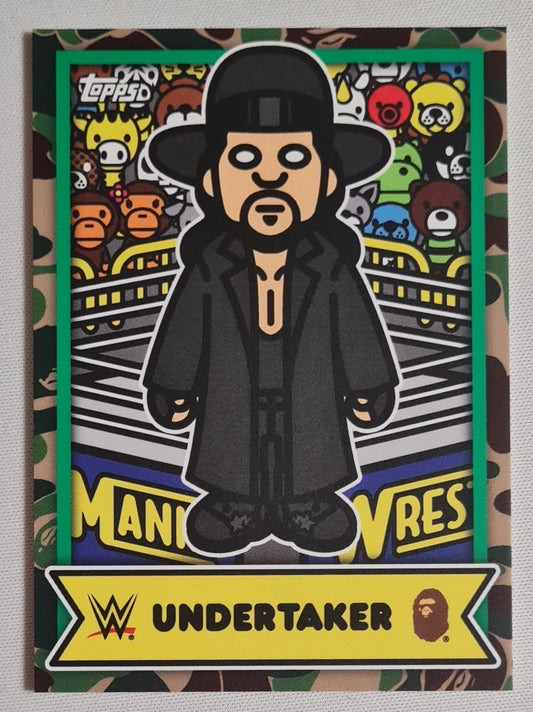 Undertaker - 2025 Topps WWE X Bape Undertaker Baby Milo Insert Wrestling Card #BMA-7