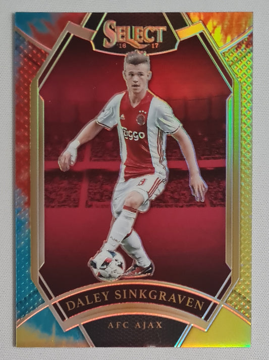 Daley Sinkgraven - 2016 Panini Select AFC Ajax #207 Field level Tie-Dye /30