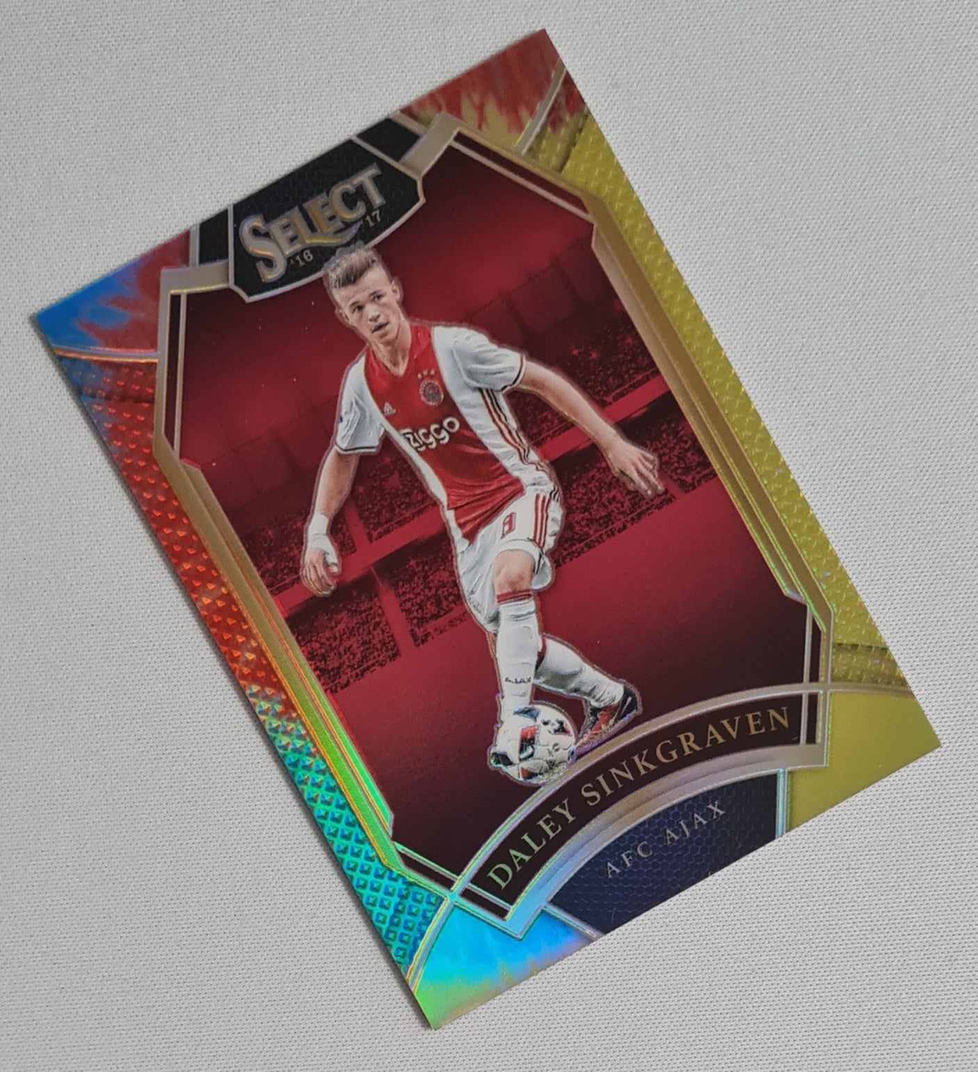 Daley Sinkgraven - 2016 Panini Select AFC Ajax #207 Field level Tie-Dye /30