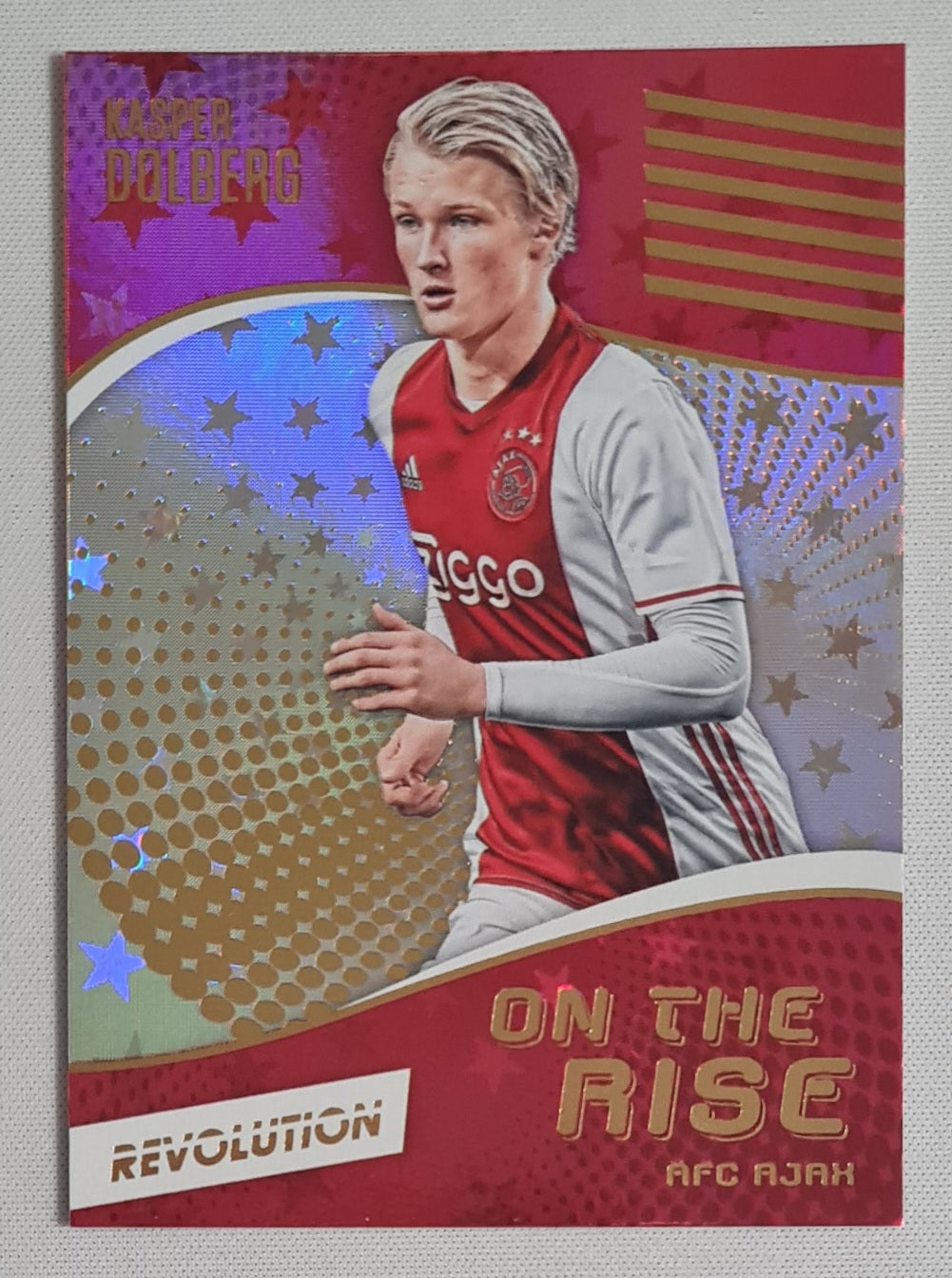 Kasper Dolberg - 2017 Panini Revolution on the Rise AFC Ajax #OTR-13