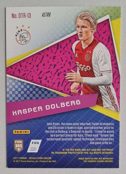 Kasper Dolberg - 2017 Panini Revolution on the Rise AFC Ajax #OTR-13