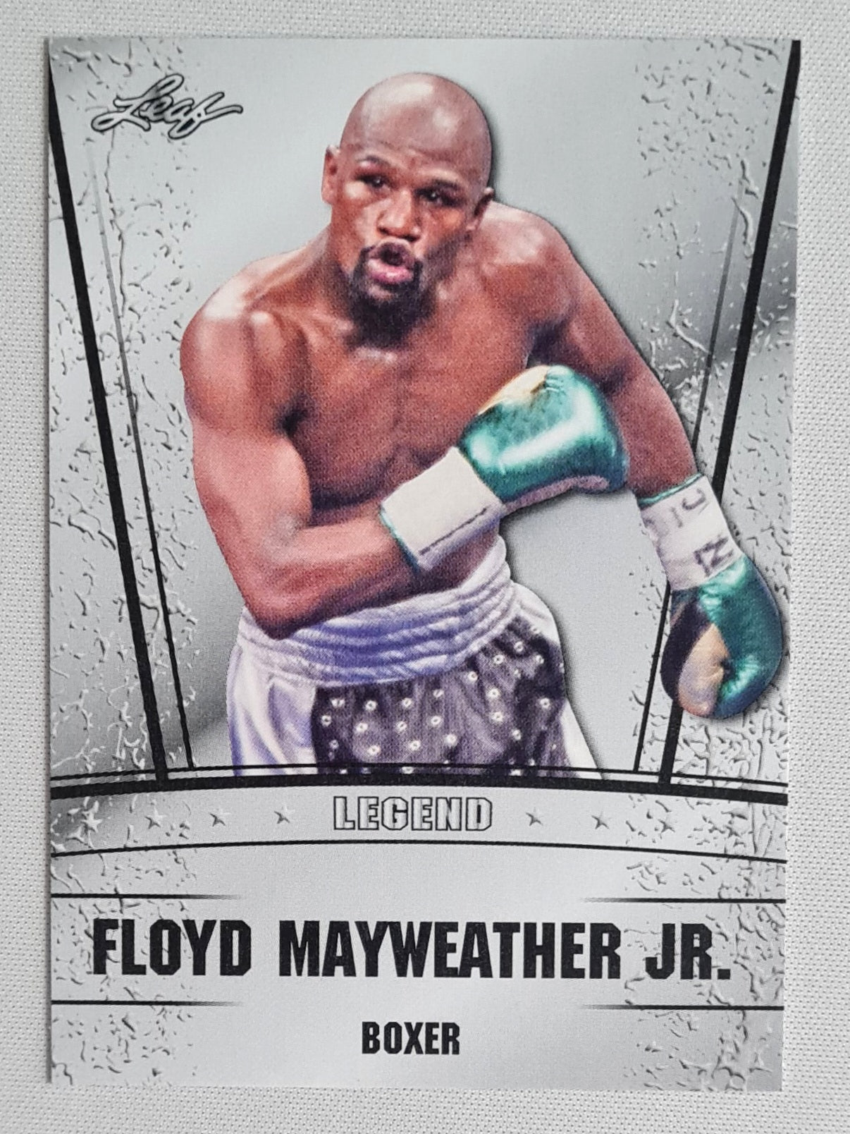 Floyd Mayweather Jr. - 2024 Leaf Trading Cards Boxing #SL-04
