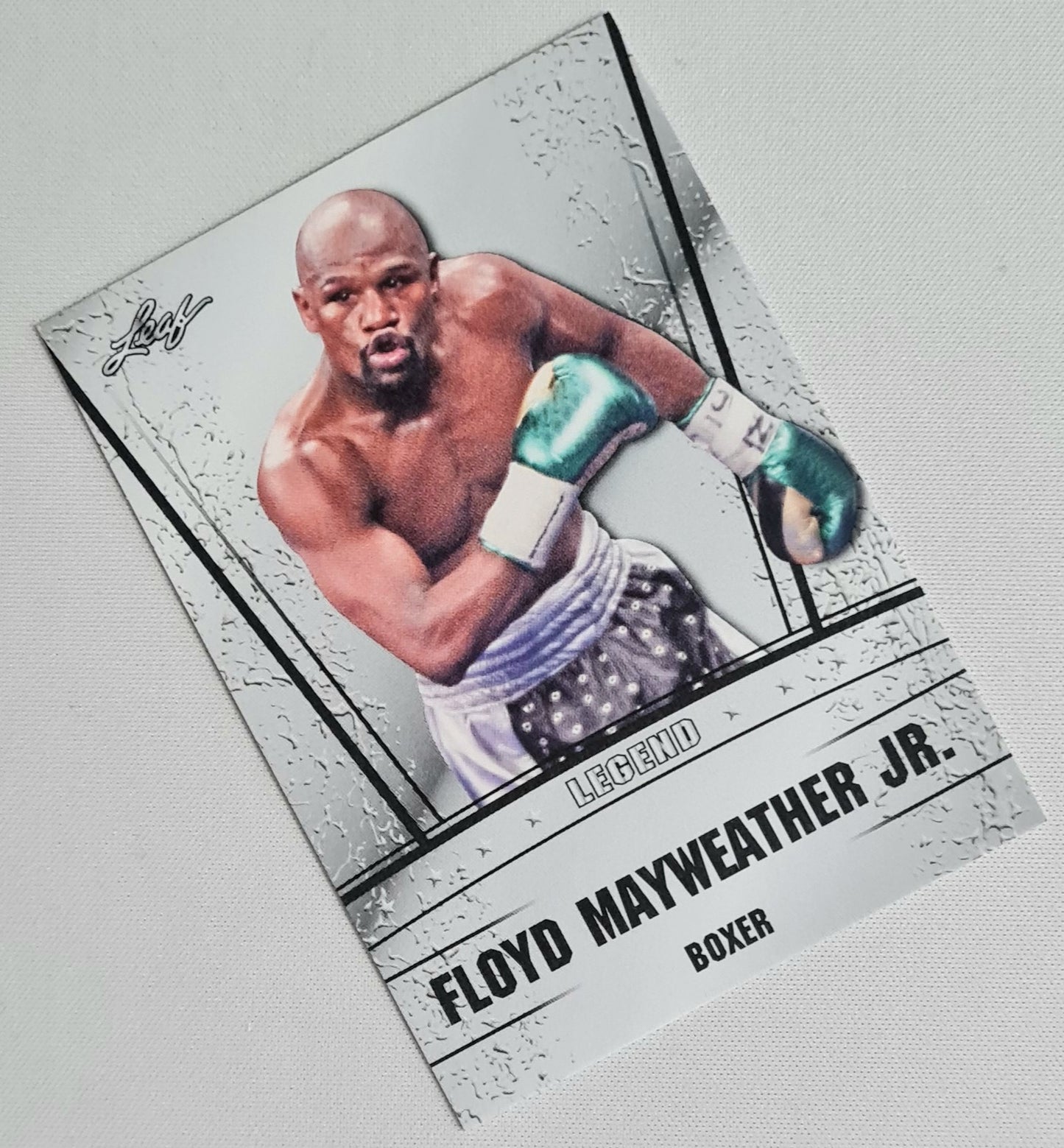 Floyd Mayweather Jr. - 2024 Leaf Trading Cards Boxing #SL-04