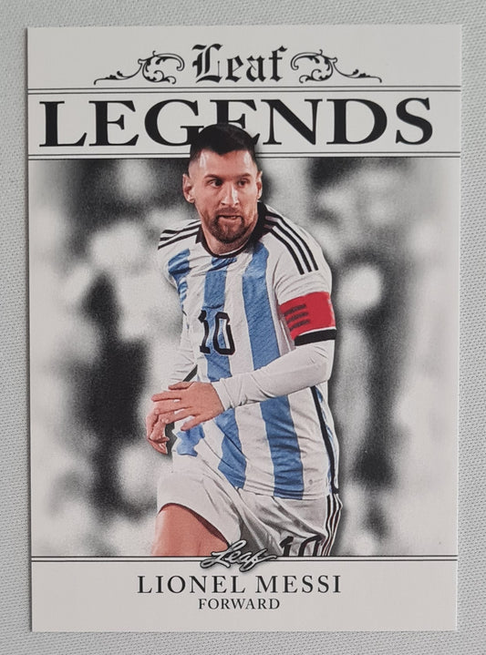 Lionel Messi - 2023 Leaf Trading Cards Soccer Legends #LA-08
