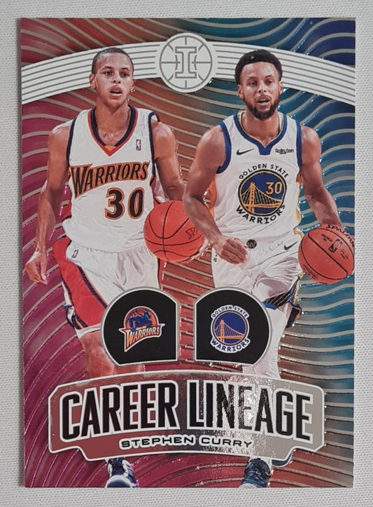 Stephen Curry - 2019/20 Panini Illusions Basketball Career Lineage NBA #13