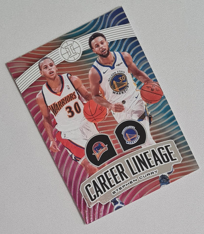Stephen Curry - 2019/20 Panini Illusions Basketball Career Lineage NBA #13