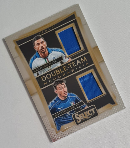 Graziano Pelle / Matteo Darmian - 2016/17 Panini Select Soccer National Team Italia Double Team Memorabilia #DT-PD /dual Patch