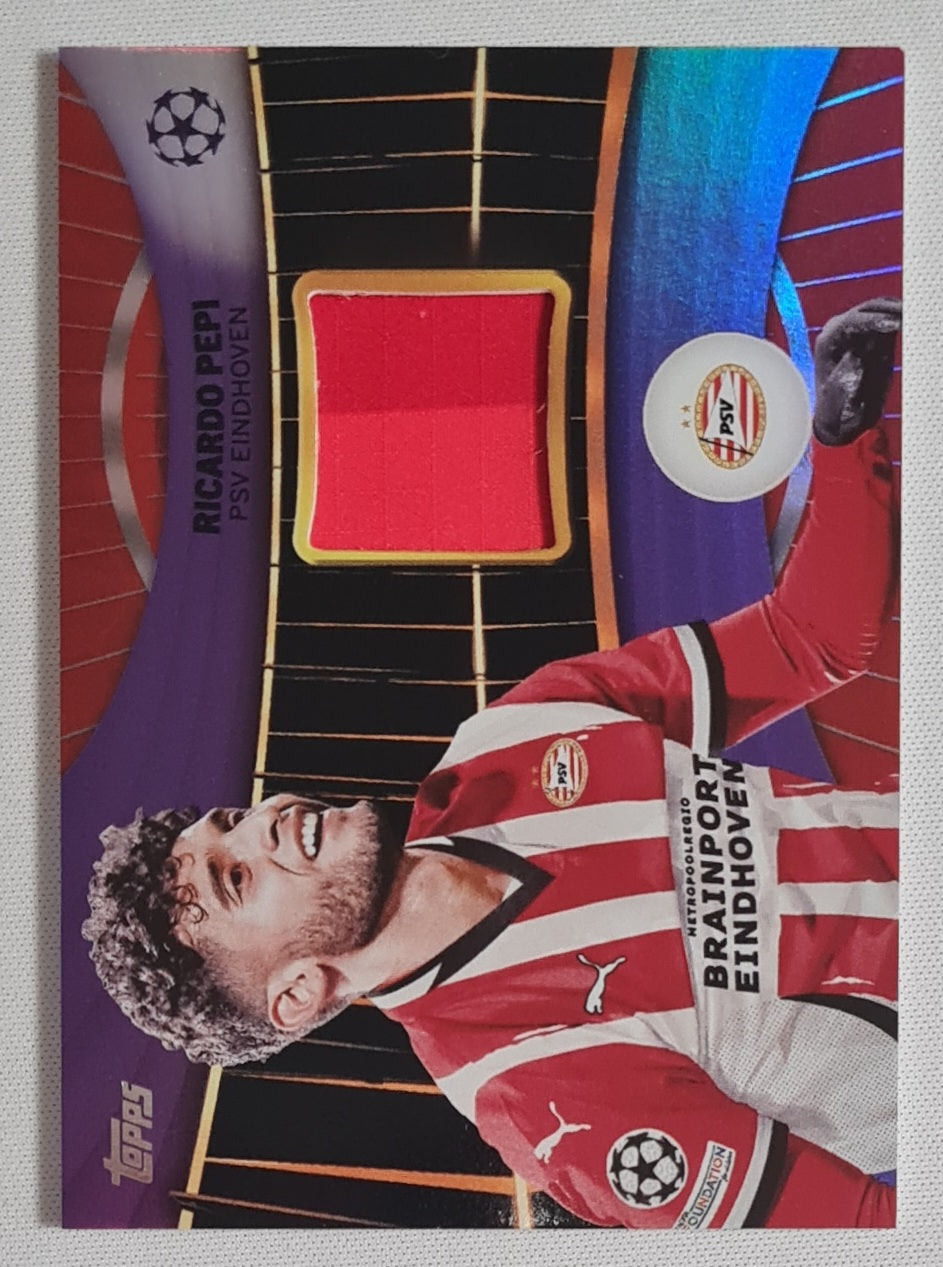 Ricardo Pepi - 2025 Topps PSV Eindhoven Superstars Relic Card (CL) #SR-RP /Patch /299