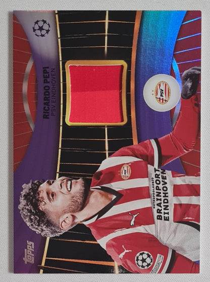 Ricardo Pepi - 2025 Topps PSV Eindhoven Superstars Relic Card (CL) #SR-RP /Patch /299