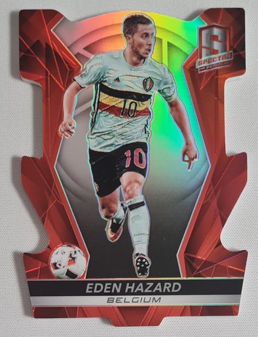 Eden Hazard - 2016/17 Panini Spectra Soccer National Team Belgium #39 Die Cut /65