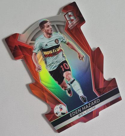 Eden Hazard - 2016/17 Panini Spectra Soccer National Team Belgium #39 Die Cut /65