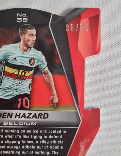 Eden Hazard - 2016/17 Panini Spectra Soccer National Team Belgium #39 Die Cut /65