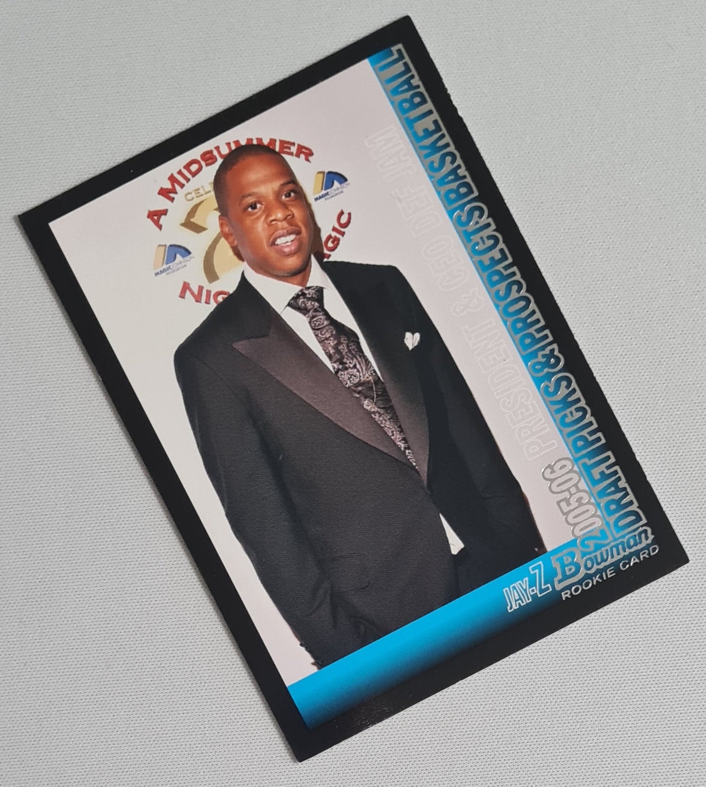 Jay-Z - 2025 Topps NBA Bowman Property - Scouting Report - President & CEO DEF JAM RECORDS #151