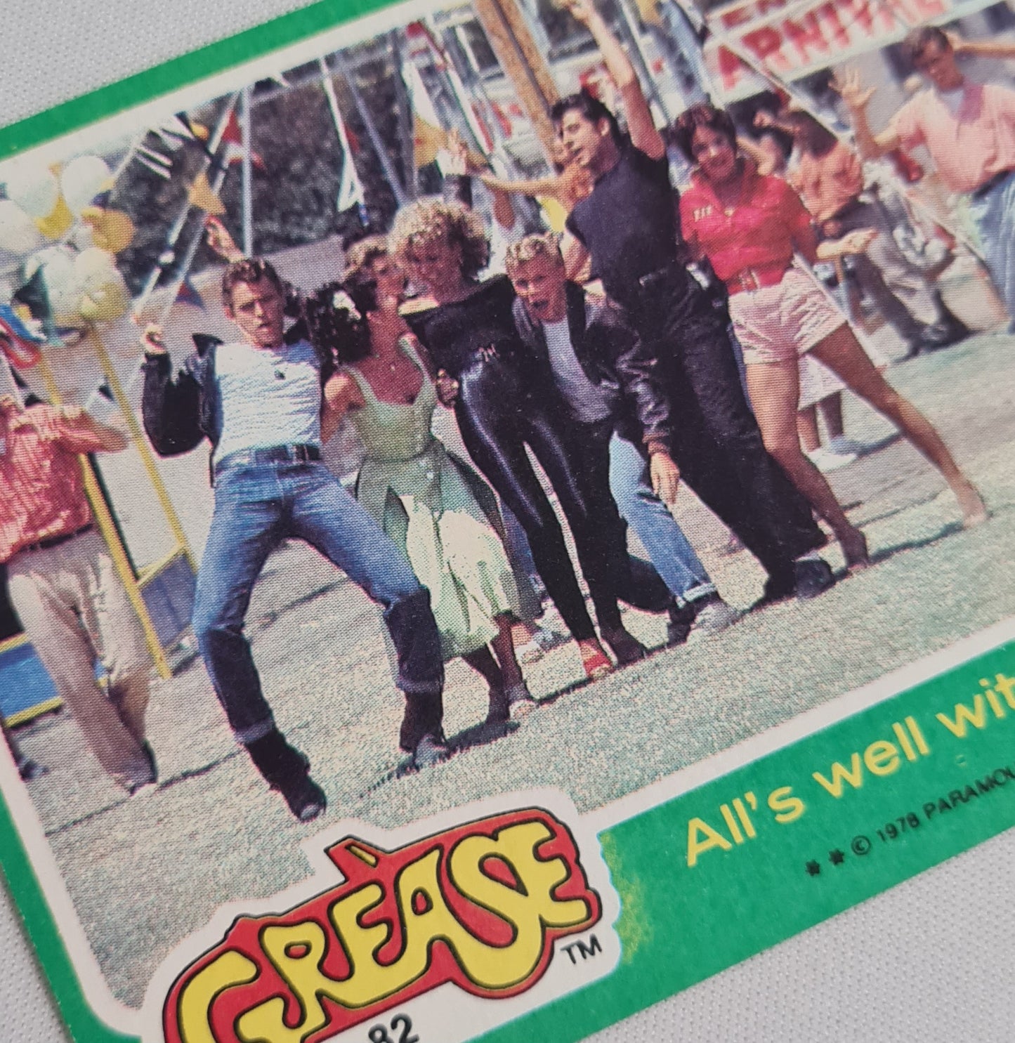 Grease - 1978 Paramount Pictures "All's well with the gang!" #82