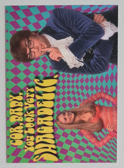 Austin Power - 1999 New Line Productions The Spy who Shagged Me Groovy Trading Cards #P3