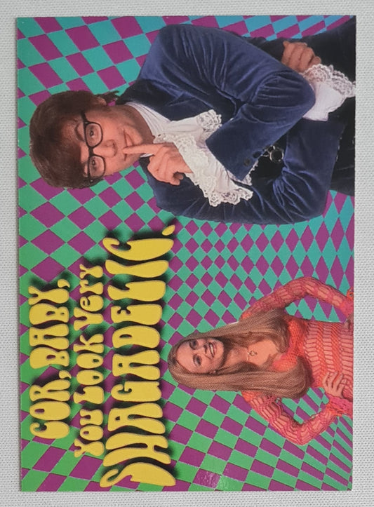 Austin Power - 1999 New Line Productions The Spy who Shagged Me Groovy Trading Cards #P3
