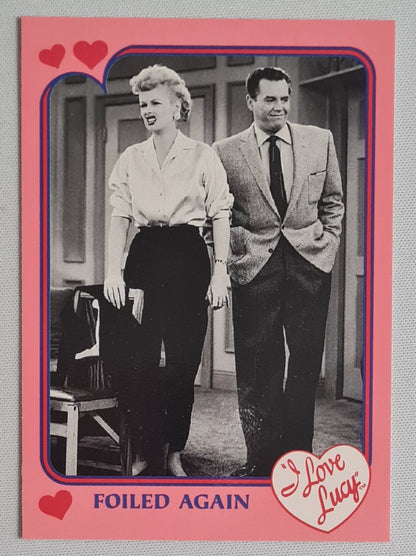 I Love Lucy - 1991 Pacific Trading Cards CBS Inc. Foiled Again #22