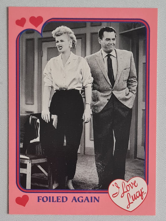 I Love Lucy - 1991 Pacific Trading Cards CBS Inc. Foiled Again #22