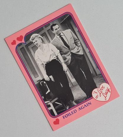 I Love Lucy - 1991 Pacific Trading Cards CBS Inc. Foiled Again #22