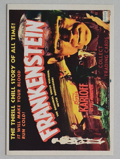 Frankenstein - 2023 Sidekick Trading Cards Starring: Boris Karloff #CTC20