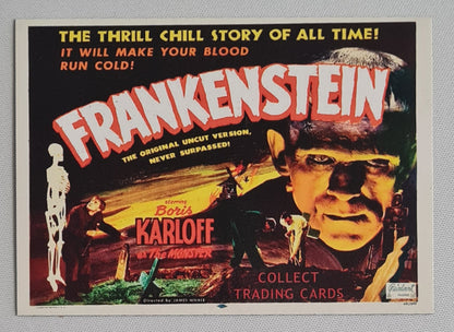 Frankenstein - 2023 Sidekick Trading Cards Starring: Boris Karloff #CTC20