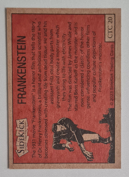 Frankenstein - 2023 Sidekick Trading Cards Starring: Boris Karloff #CTC20