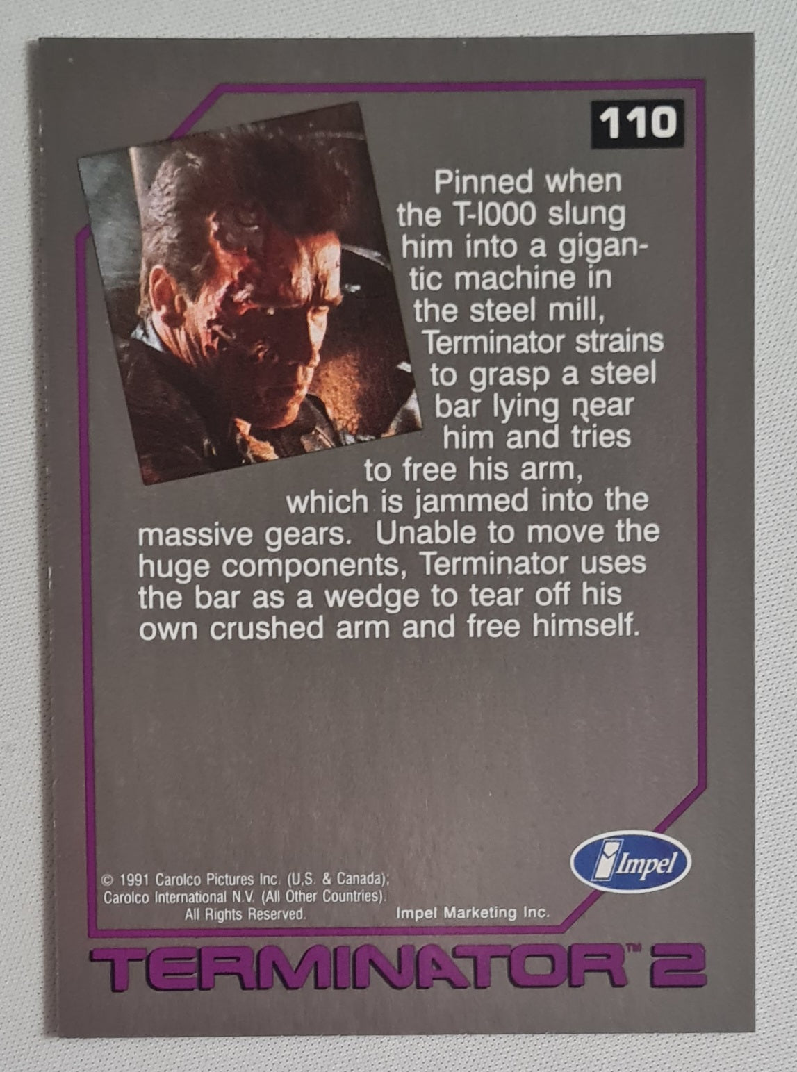 Terminator - 1991 Impel Marketing Inc. Terminator 2 #110