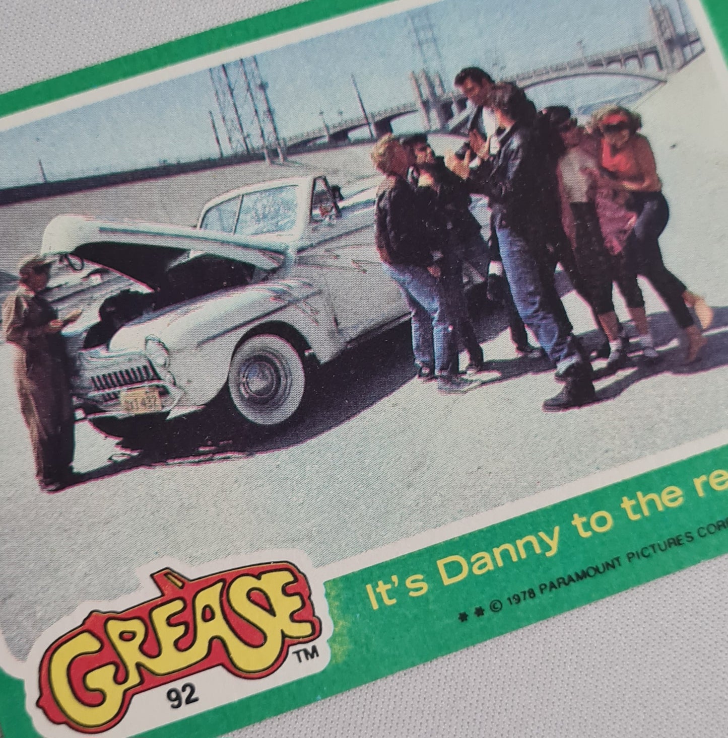 Grease - 1978 Paramount Pictures Corporation - It's Danny to the rescue! - #92