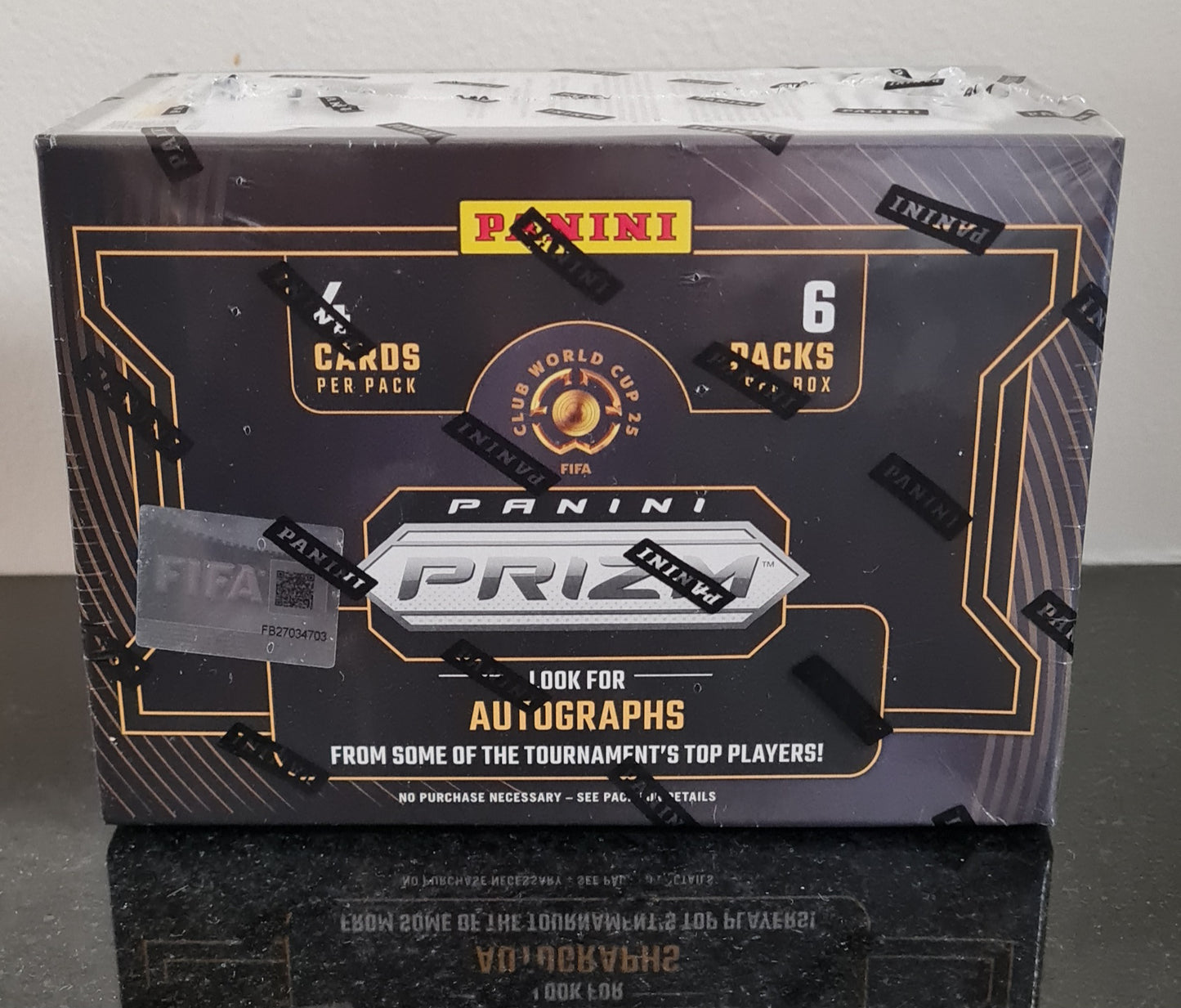 2025 Panini Prizm FIFA Club World Cup Soccer Blaster Box