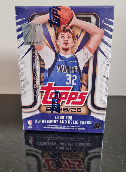 2025-26 Topps NBA Basketball Blaster Box Factory Sealed