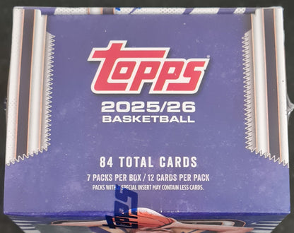2025-26 Topps NBA Basketball Blaster Box Factory Sealed