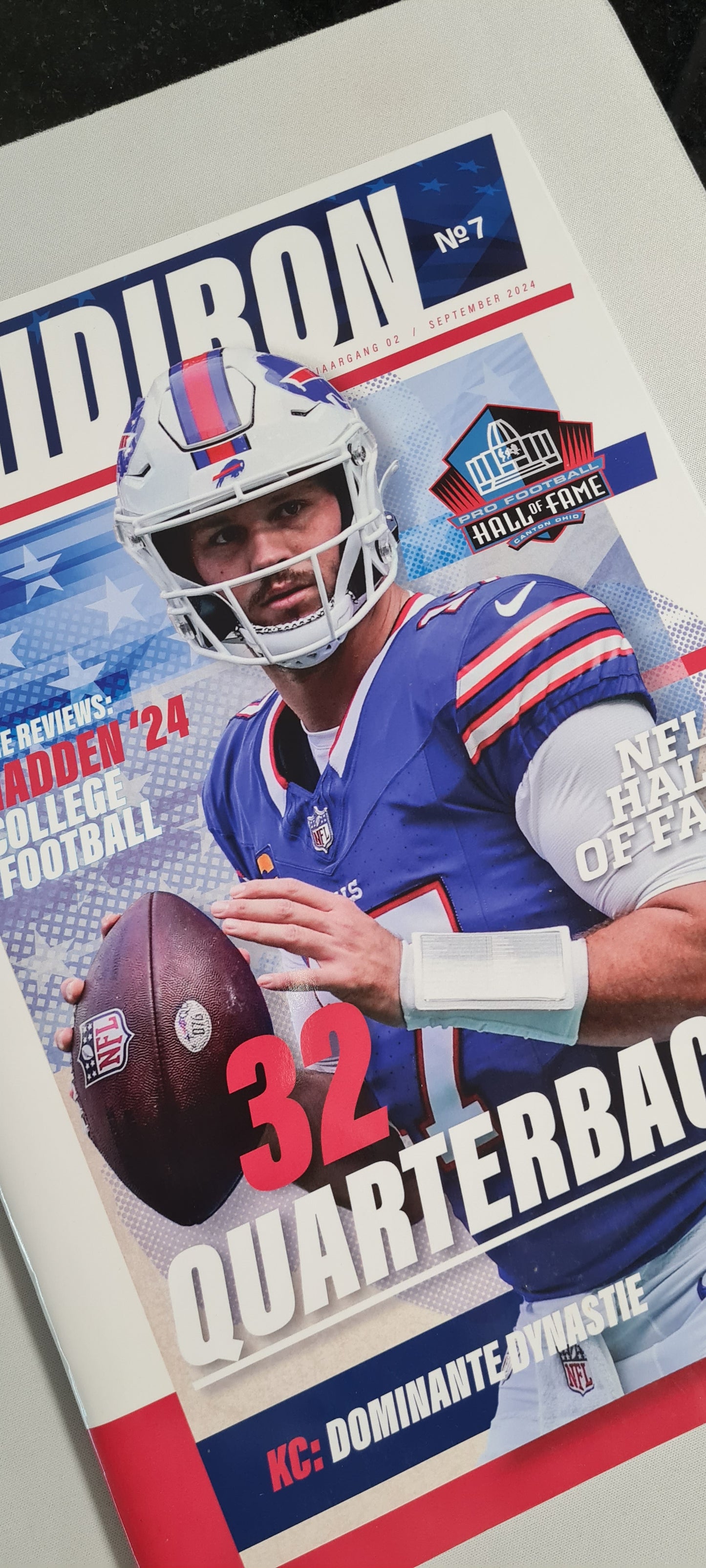 GRIDIRON - 2024 NFL/ Football Magazine Editional #7