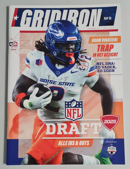 GRIDIRON - 2024 NFL/ Football Magazine Editional #9