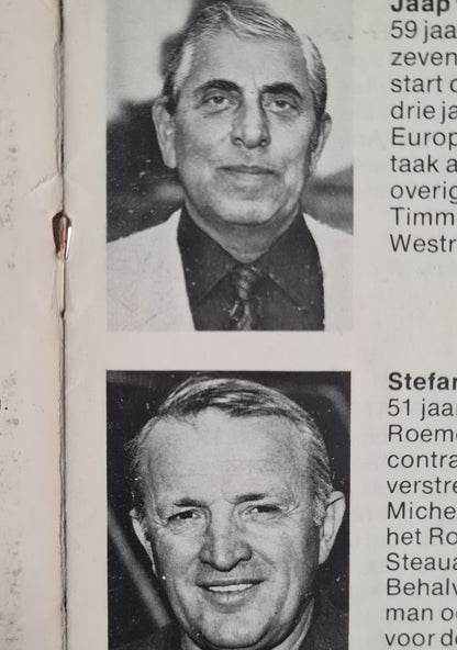 Ajax Amsterdam Program - 1972/73 Het Parool - Parool Sport - Wedstrijdprogramma Eredivisie (Used/Vintage) featuring Mr. Ajax - Sjaak Swart