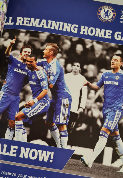 Chelsea FC Official Programme - 2012 UEFA Champions League vs FC Barcelona (Semi Final - 1st Leg)
