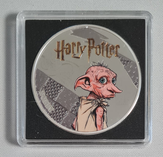 Dobby - Harry Potter Commemorative Coin featuring Dobby with Certificate of Authenticity