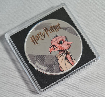 Dobby - Harry Potter Commemorative Coin featuring Dobby with Certificate of Authenticity