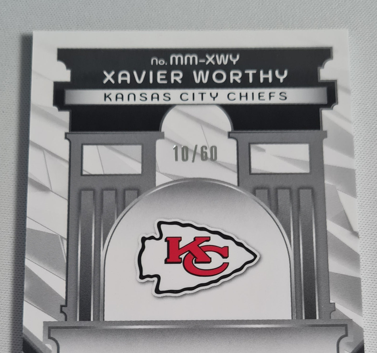 Xavier Worthy - 2024 Panini Spectra Football NFL Kansas City Chiefs Monumental (RC) #MM-XWY / Patch /60