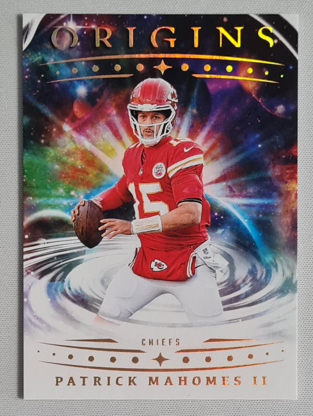 Patrick Mahomes II - 2025 Panini Origins Base Parallel Football NFL Kansas City Chiefs #49