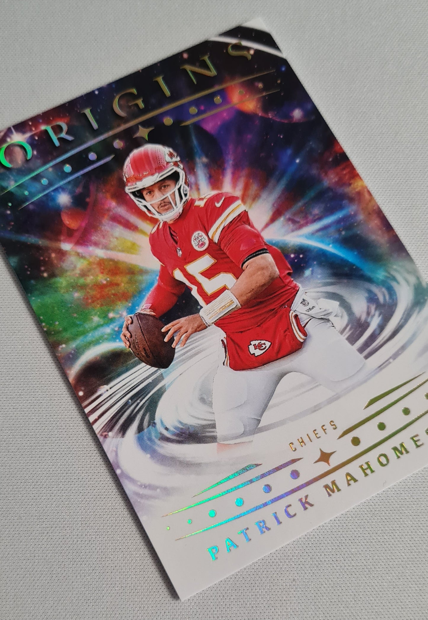 Patrick Mahomes II - 2025 Panini Origins Base Parallel Football NFL Kansas City Chiefs #49