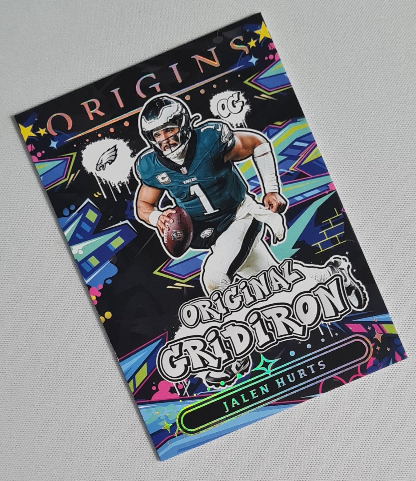 Jalen Hurts - 2025 Panini Origins Football NFL Eagles Original Gridiron #17