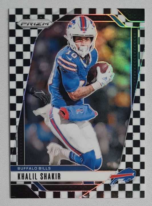 Khalil Shakir - 2024 Panini Prizm Football NFL Buffalo Bills #31 Checkerboard SSP